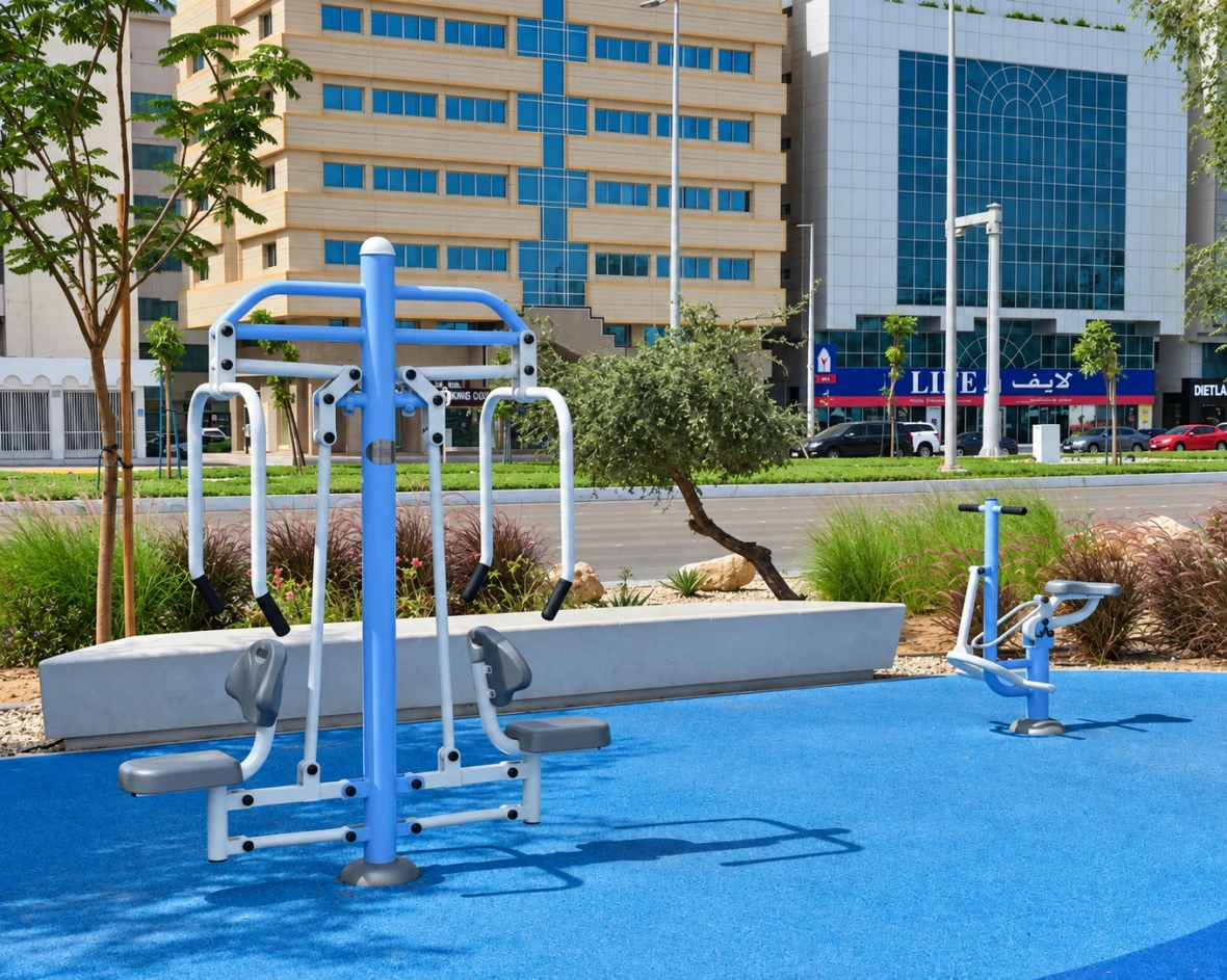 Спортивная площадка в парке Mubadala в Абу Даби (2)
