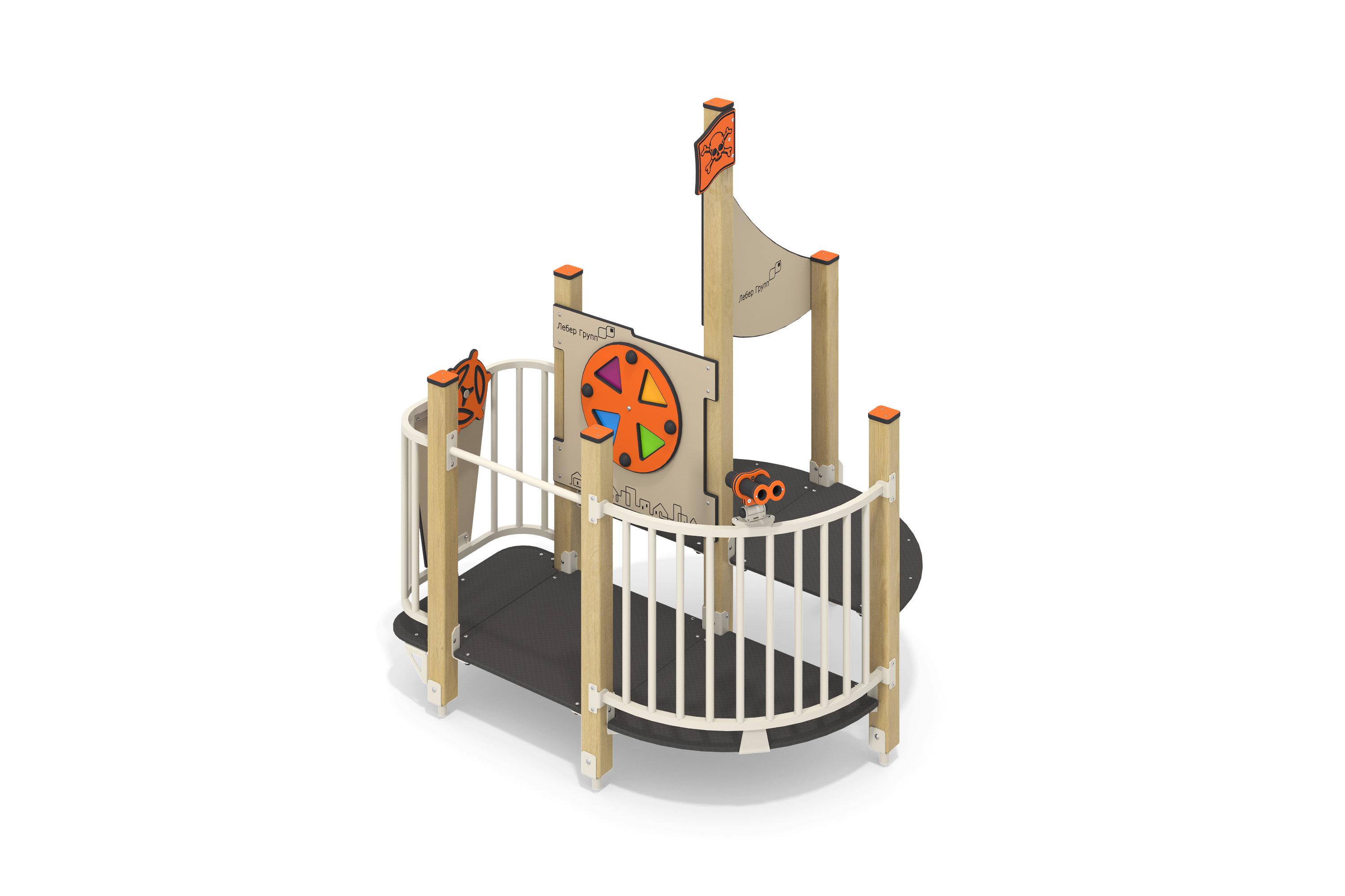 ЛГД 3.06С Игровой модуль «Ривьера» (HDPE, серия Эко) (LK306 VS Эко) (1)