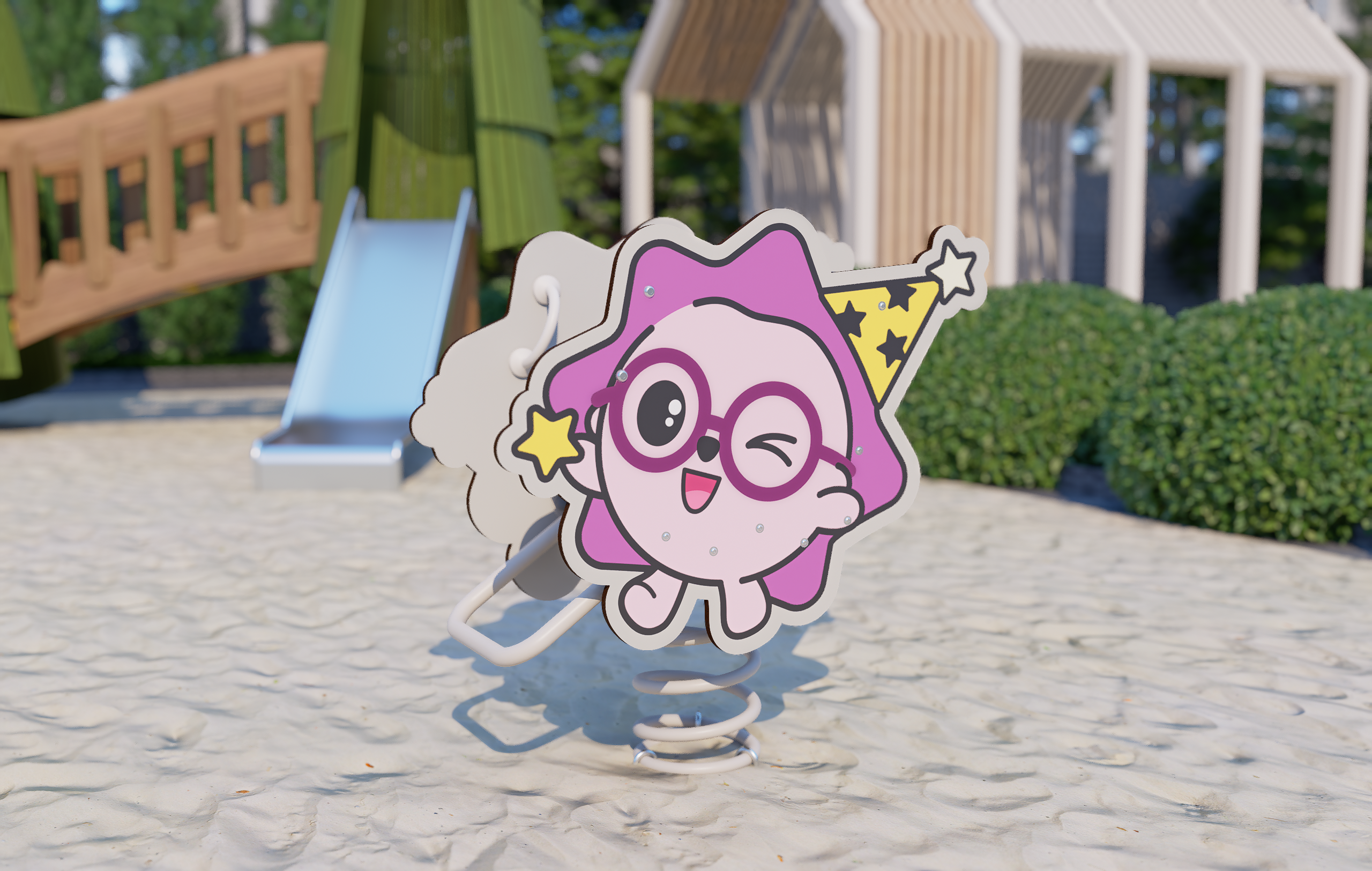 Качалка Ежк