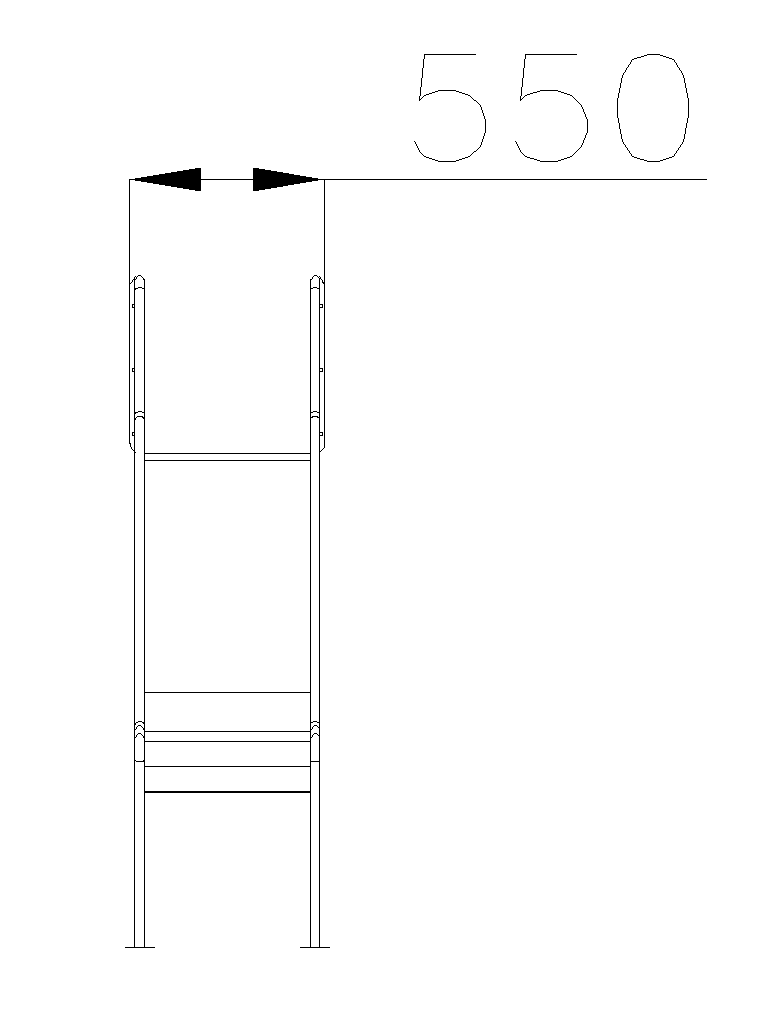 Горка прямая Н-1000