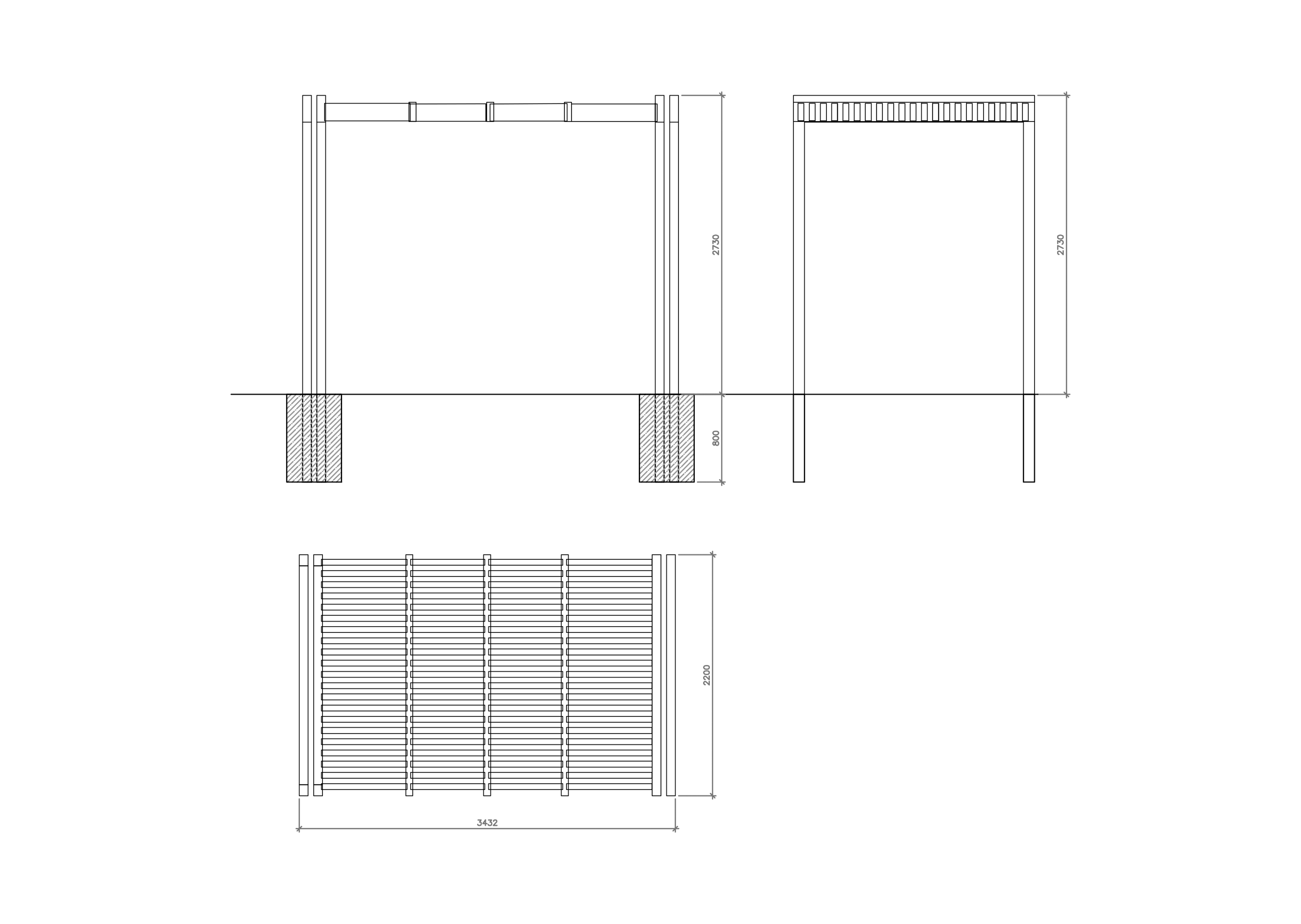 Пергола «Контур» (п.м.)