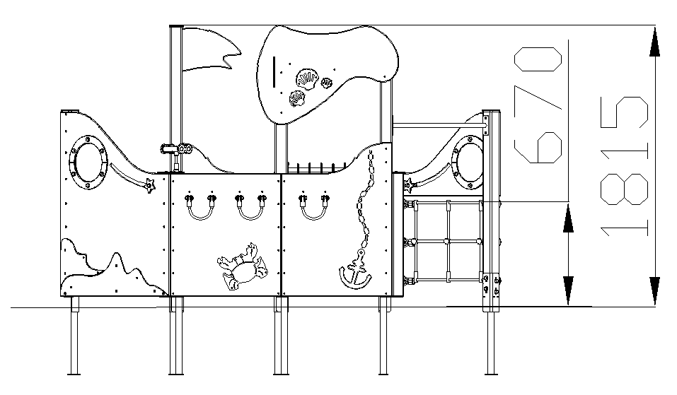 Игровой модуль «Кораблик»