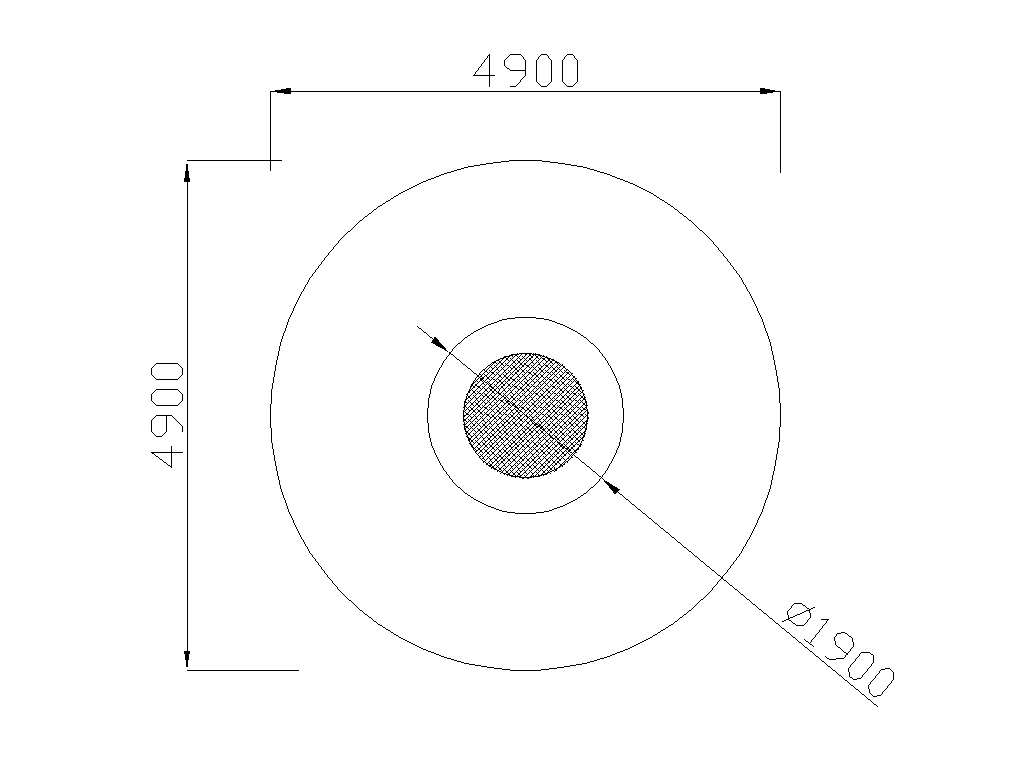 Батут круглый d=1900