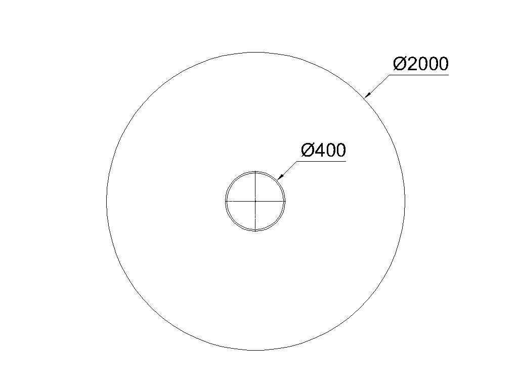 Пенёк D=400мм